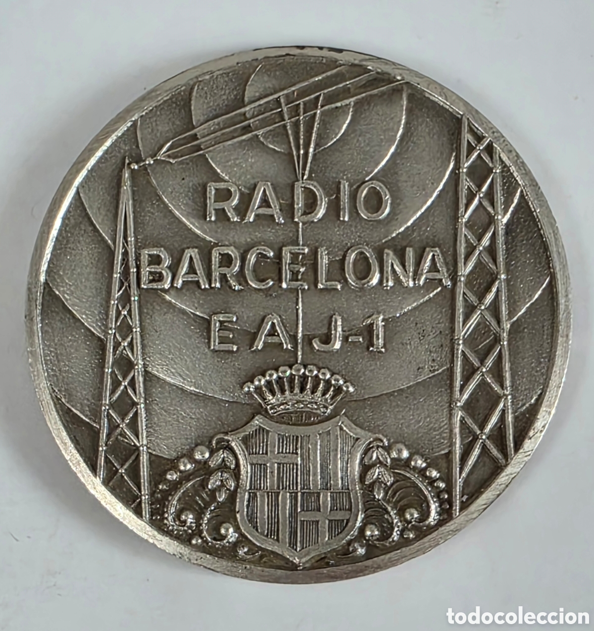 Medallas tem&aacute;ticas: Medalla Radio Barcelona E A J 1 'Se&ntilde;al 70'