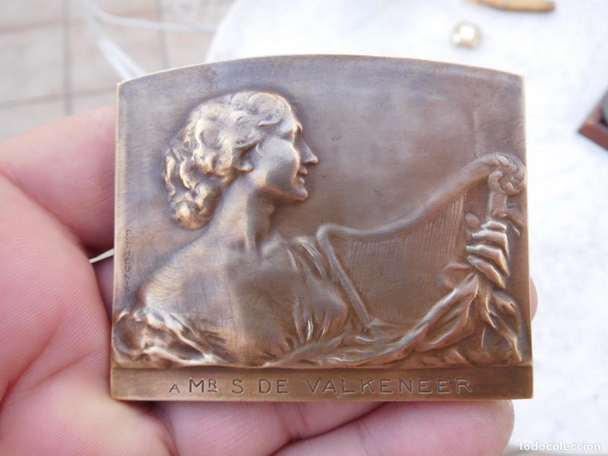 Medallas tem&aacute;ticas: Medalla de bronce 10 anniversaire harmonie royale des invalides 1919 1929