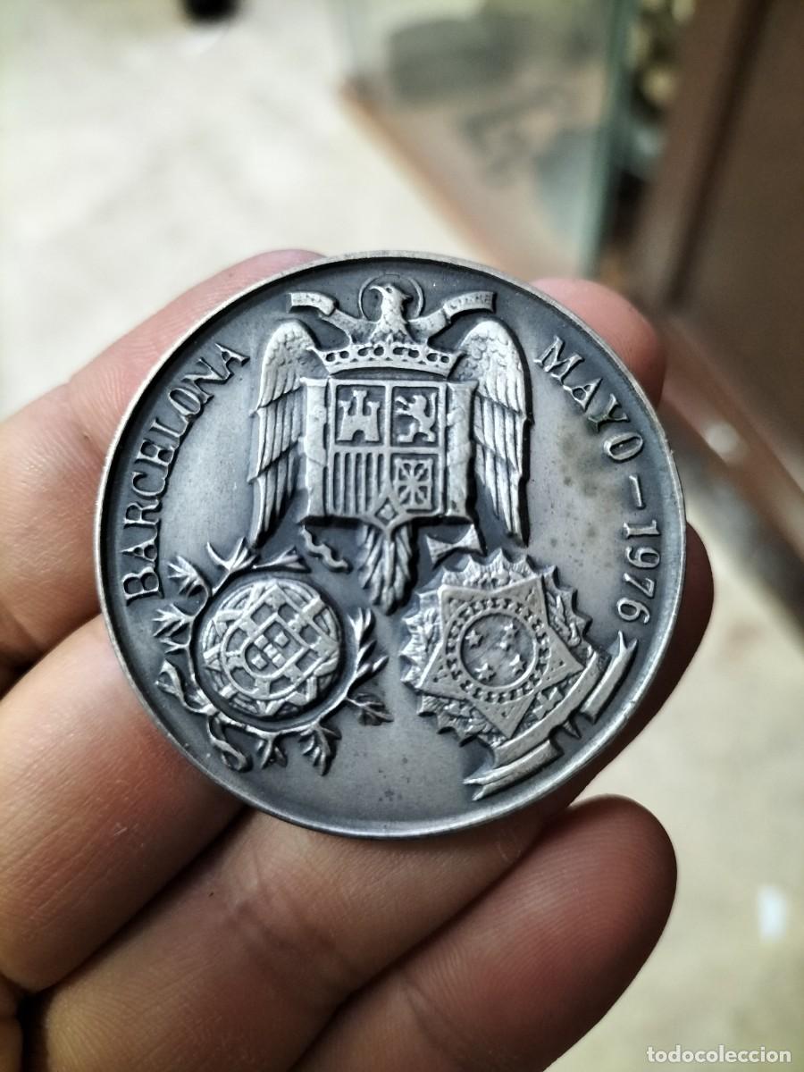 Medallas tem&aacute;ticas: MEDALLA III CONGRESO LUSO - HISPANO - BRASILE&Ntilde;O DE OFTALMOLOGIA, BARCELONA 1976.