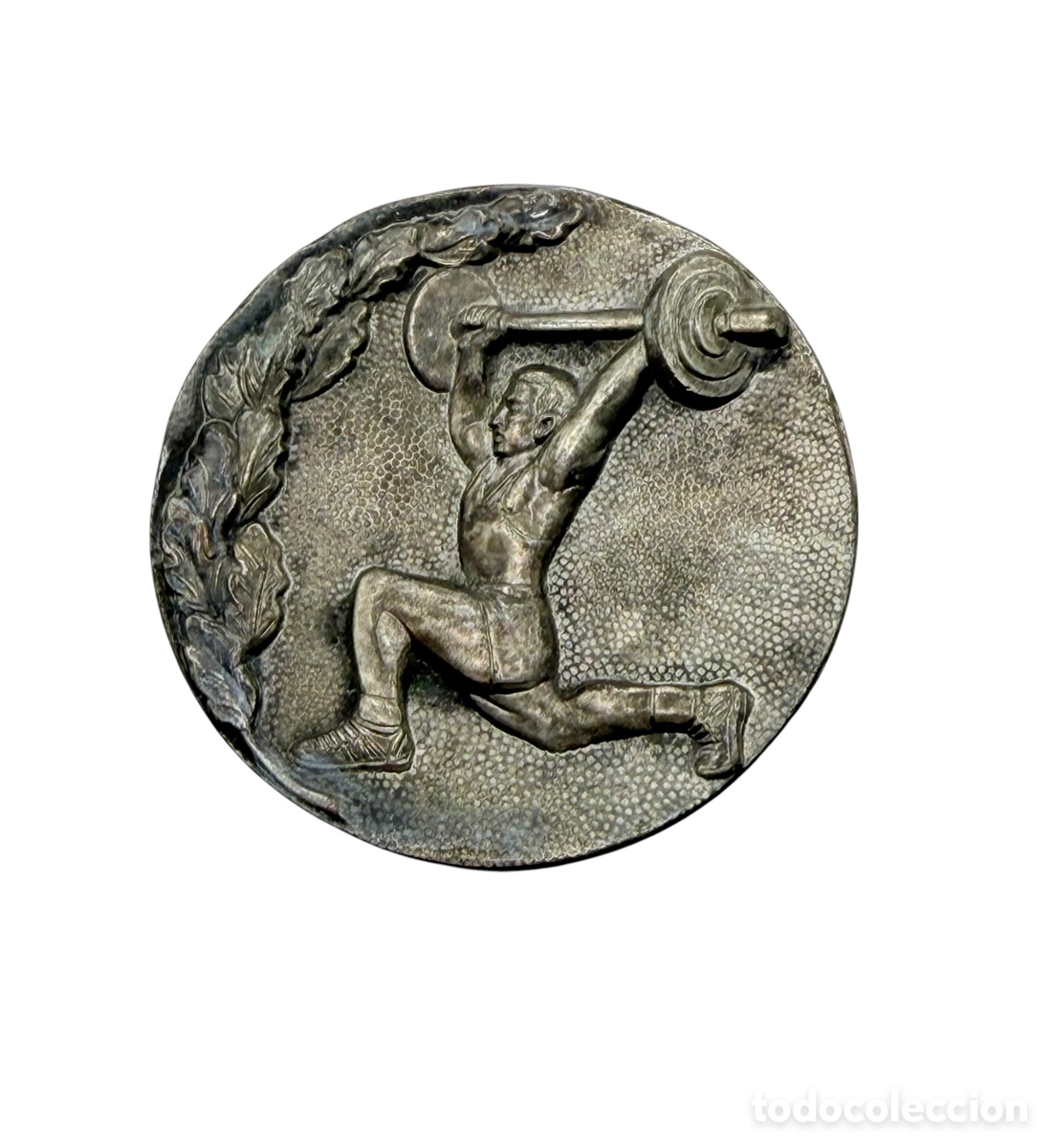 Thematic medals: Medalla Halterofilia Plateada