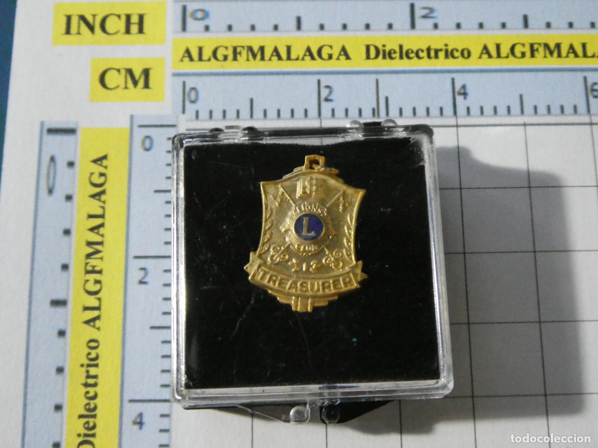 Medallas tem&aacute;ticas: MEDALLA MEDALLITA DEL CLUB DE LEONES. LIONS INTERNATIONAL. PRESIDENT'S APPRECIATION AWARD