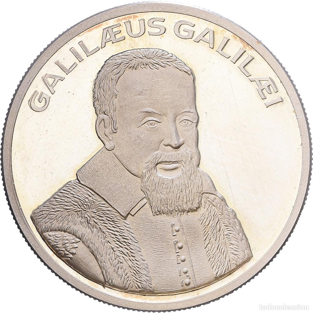 Medallas tem&aacute;ticas: [#1216285] Italia, medalla, Plata, Galilee, SC
