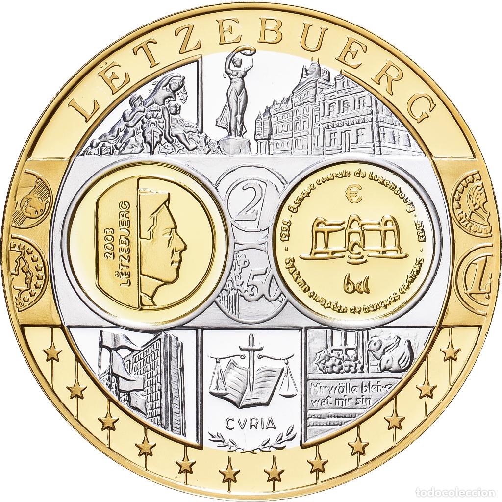 Medallas tem&aacute;ticas: [#1216452] Luxemburgo, medalla, Europa, Plata, FDC
