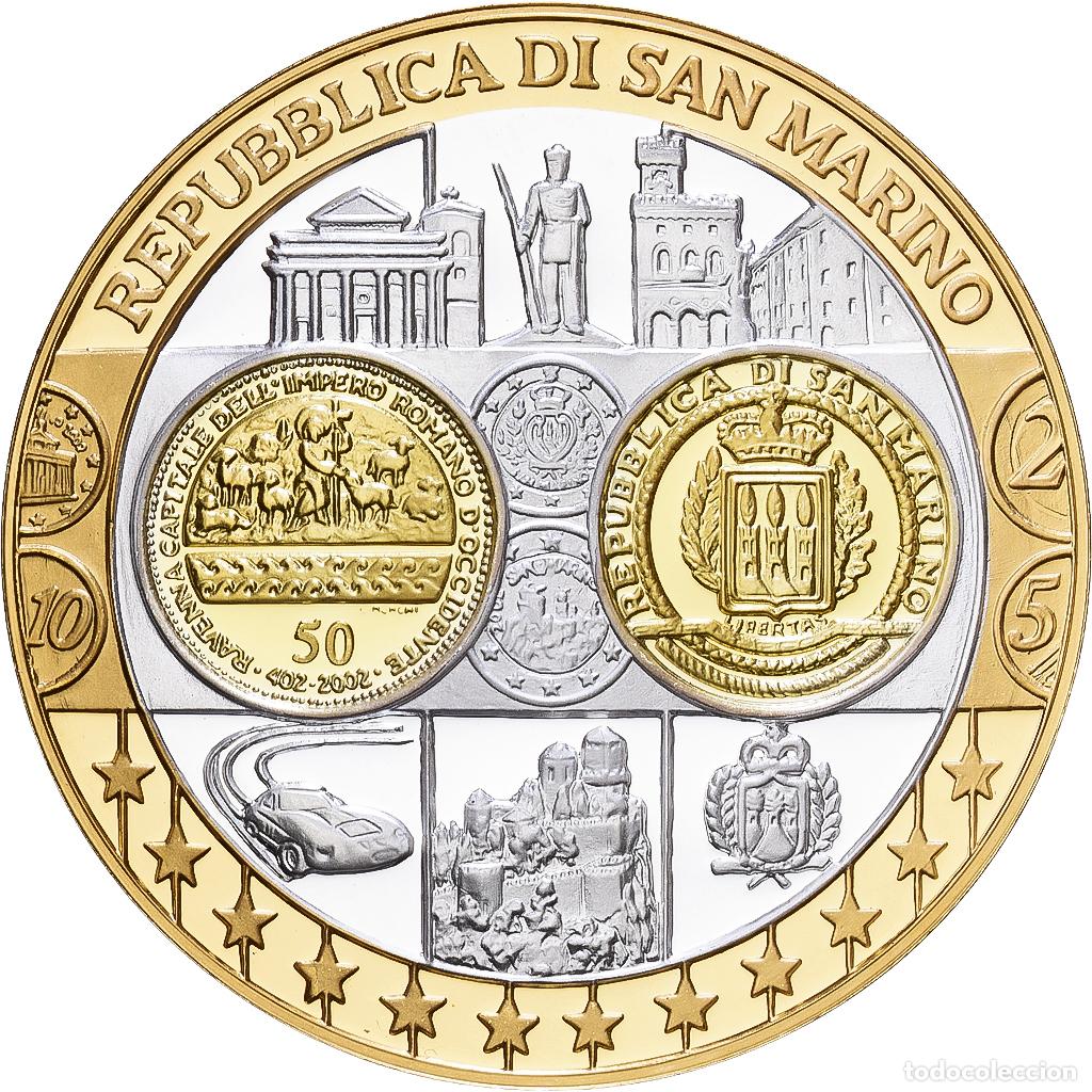 Medallas tem&aacute;ticas: [#1216458] San Marino, medalla, Europa, Plata, FDC