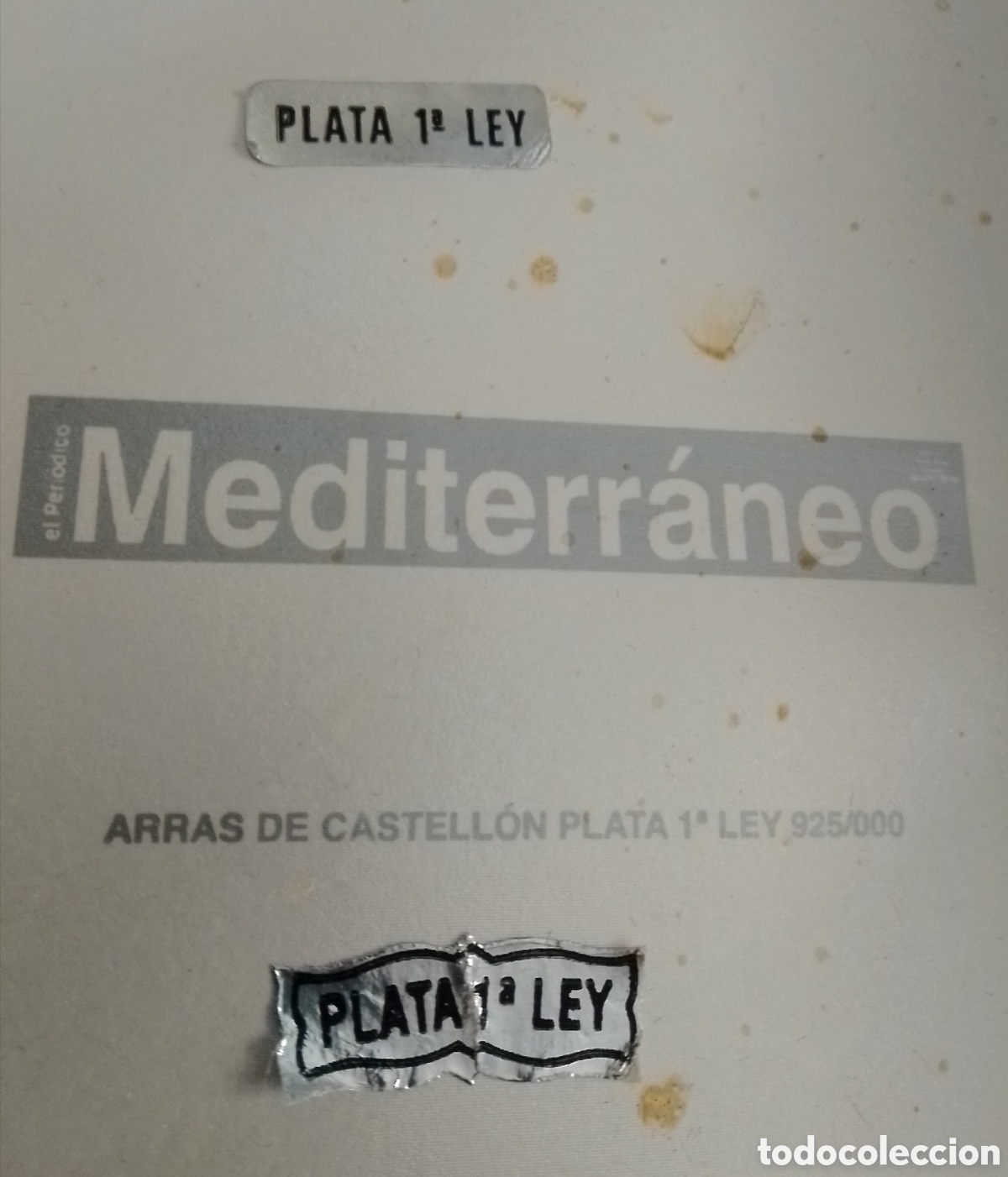 Medallas tem&aacute;ticas: Arras de castellon plata - Foto 19