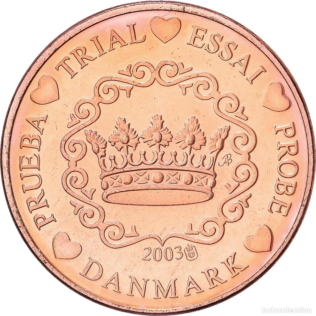 Medallas tem&aacute;ticas: [#1216179] Dinamarca, medalla, 2 C, Essai Trial, 2003, Cobre, SC
