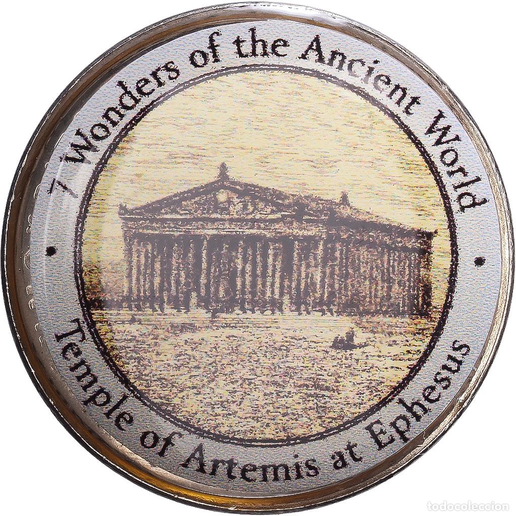 Medallas tem&aacute;ticas: [#1216309] Grecia, zeton, Temple of Artemis, 2000, Cobre - n&iacute;quel, FDC