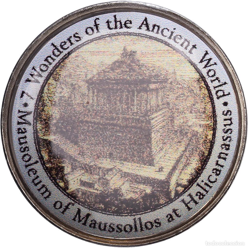 Medallas tem&aacute;ticas: [#1216308] Grecia, zeton, Mausol&eacute;e d'Halicarnasse, 2000, Cobre - n&iacute;quel, FDC