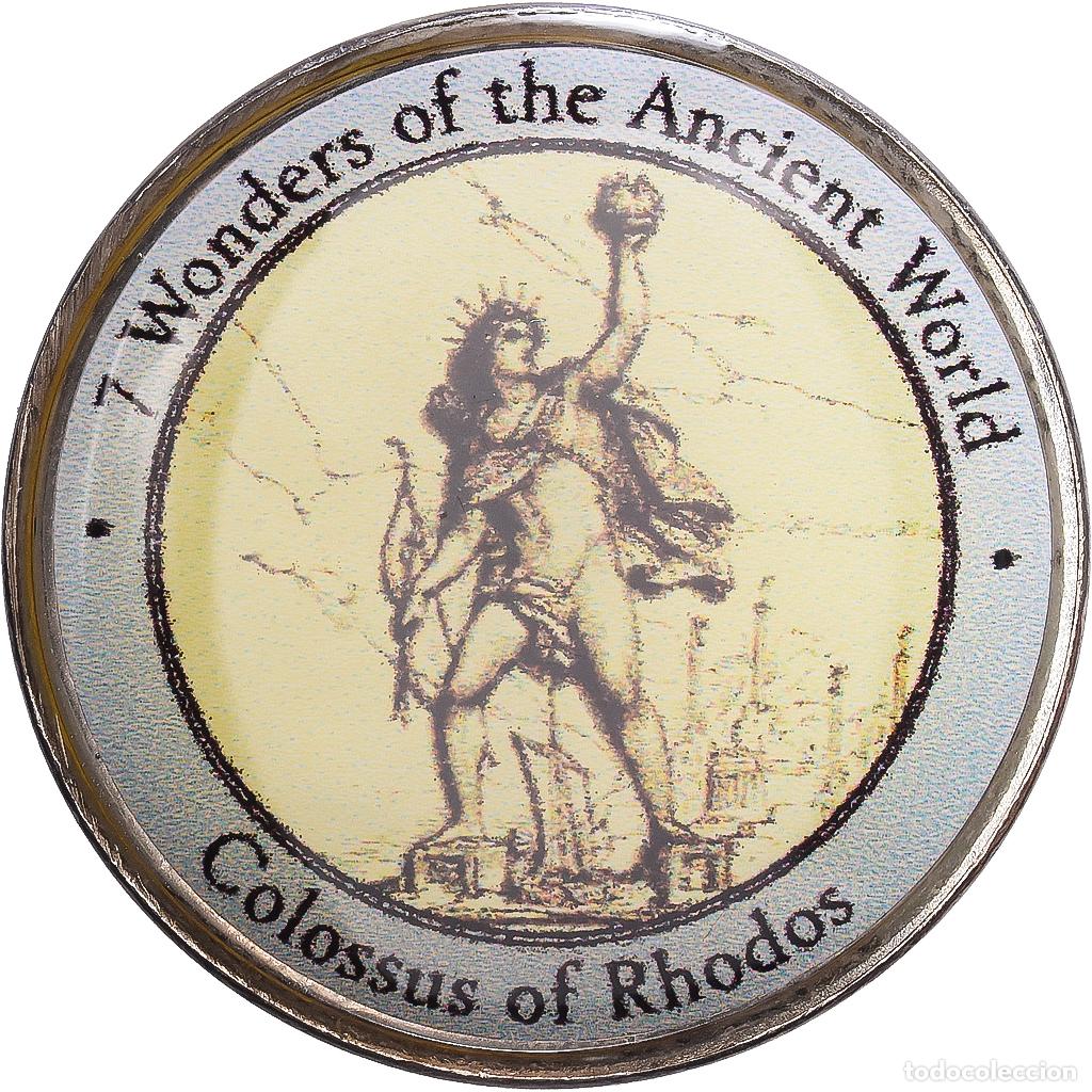 Medallas tem&aacute;ticas: [#1216310] Grecia, zeton, Rhodes - Colosse, 2000, Cobre - n&iacute;quel, FDC