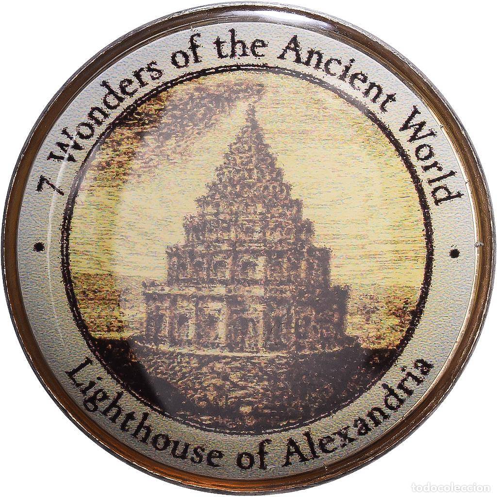 Medallas tem&aacute;ticas: [#1216311] Grecia, zeton, Light House of Alexandria, 2000, Cobre - n&iacute;quel, FDC