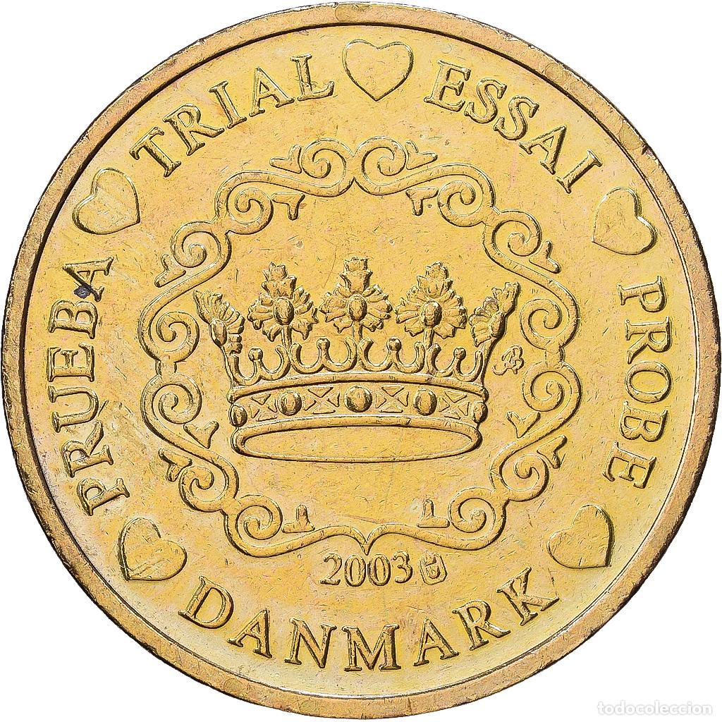 Medallas tem&aacute;ticas: [#1216350] Dinamarca, medalla, 50 C, Essai Trial, 2003, Cupro-aluminium-nickel, EBC