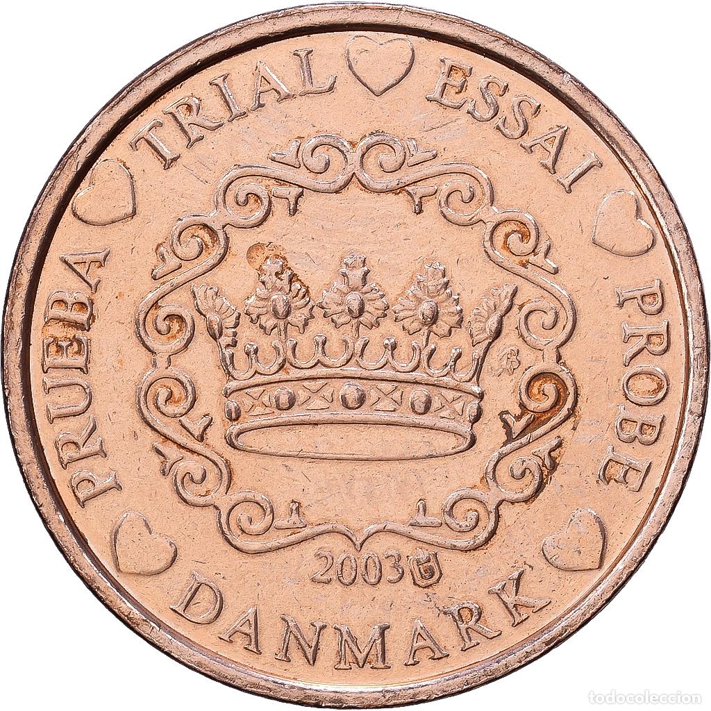 Medallas tem&aacute;ticas: [#1216354] Dinamarca, medalla, 2 C, Essai Trial, 2003, Cobre, SC
