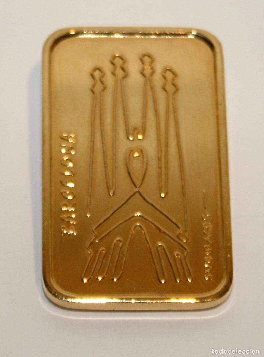Medallas tem&aacute;ticas: Medalla Sagrada Fam&iacute;lia de Subirachs