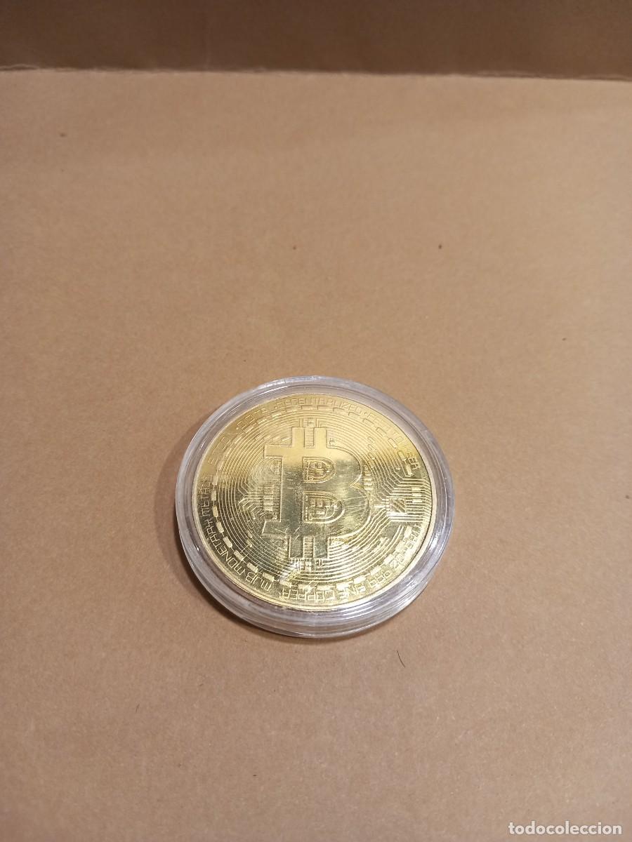 Medallas tem&aacute;ticas: MONEDA BITCOIN CON SU ESTUCHE ORIGINAL / COMPRA MIN&Iacute;MA 5 &euro;