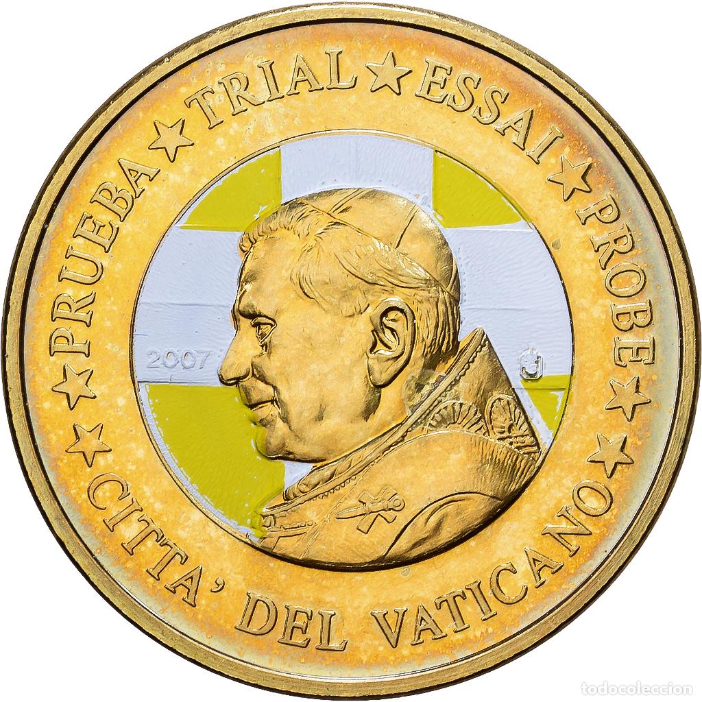 Medallas tem&aacute;ticas: [#1216793] Vaticano, Medal, 10 C, Essai-Trial Benoit XVI, 2007, SC, Lat&oacute;n