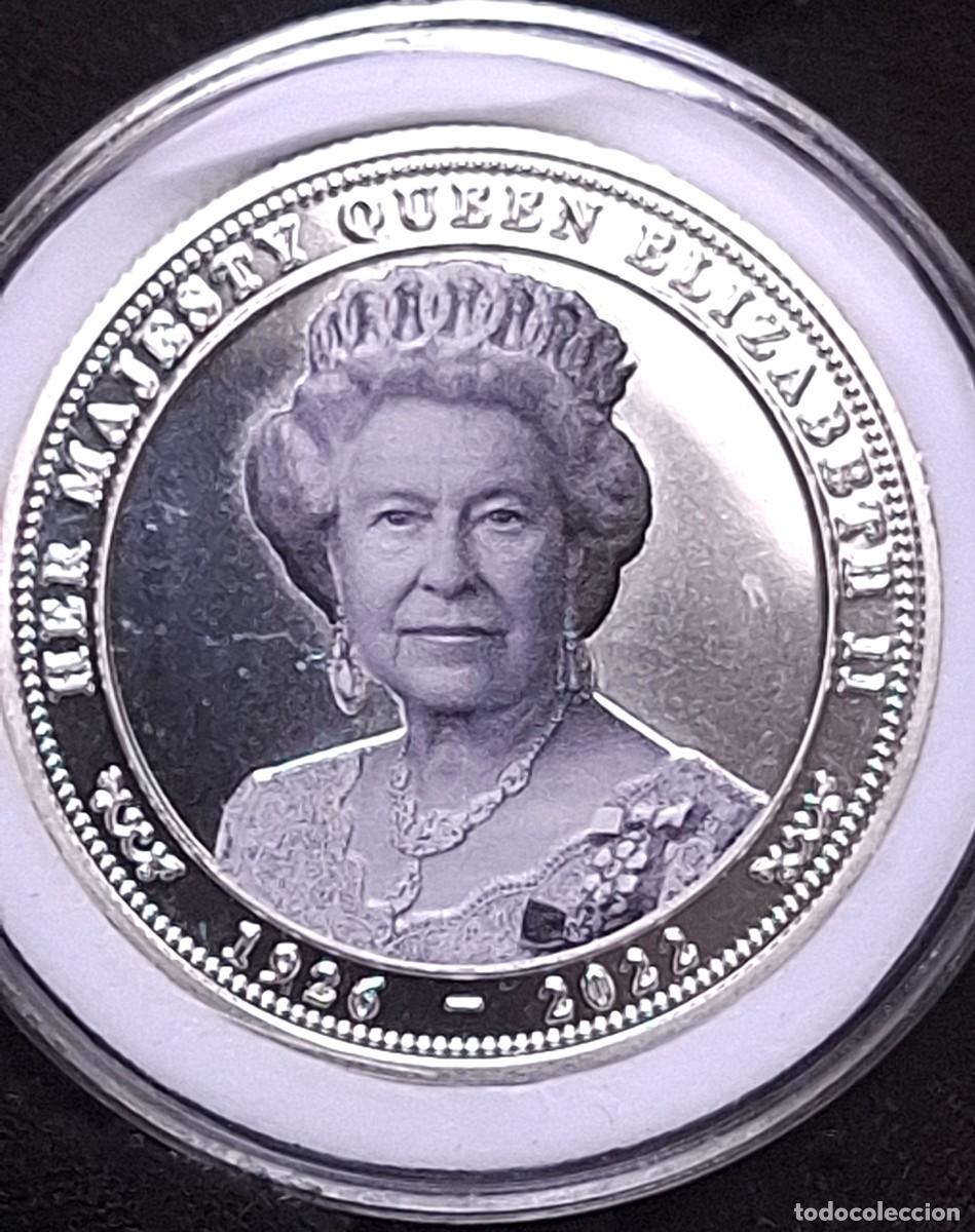 Medallas tem&aacute;ticas: Medalla - Reina Elizabeth II