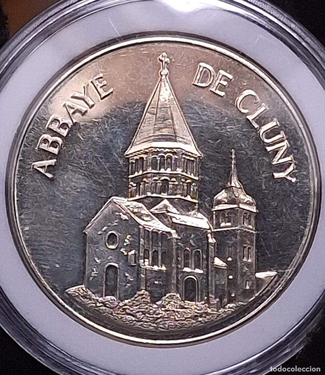 Medallas tem&aacute;ticas: Medalla - Abbaye De Cluny - Foto 2