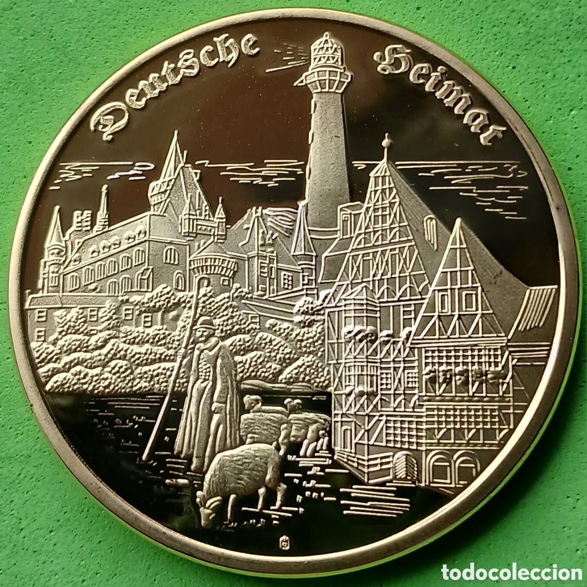 Medallas tem&aacute;ticas: Alemania medalla Catedral de Colonia 2009