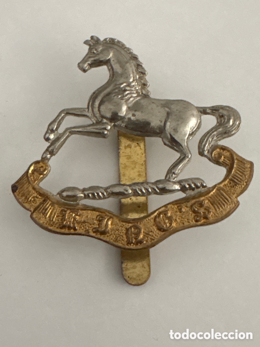 Medallas tem&aacute;ticas: Medalla emblema insignia gorra militar ( British escarapela militaria caballo Inglaterra)