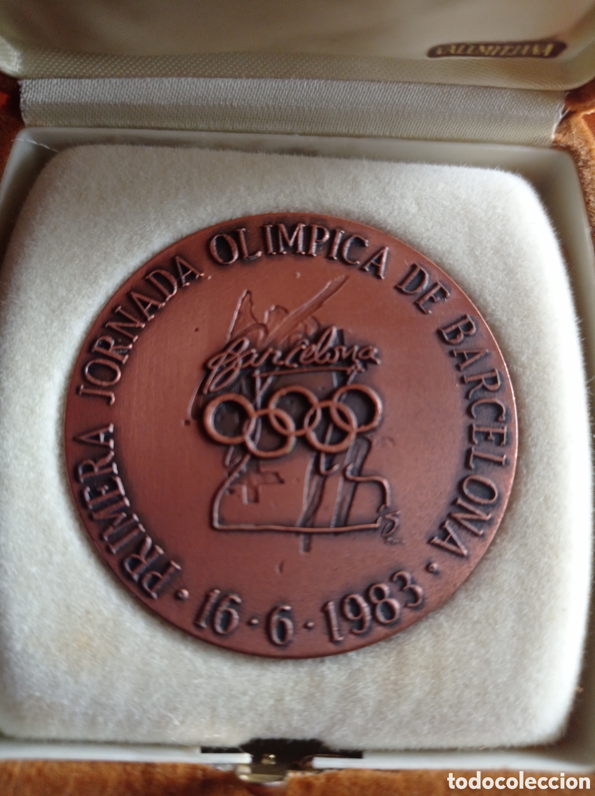Medallas tem&aacute;ticas: MEDALLA JORNADA OLIMPICA DE BARCELONA 92
