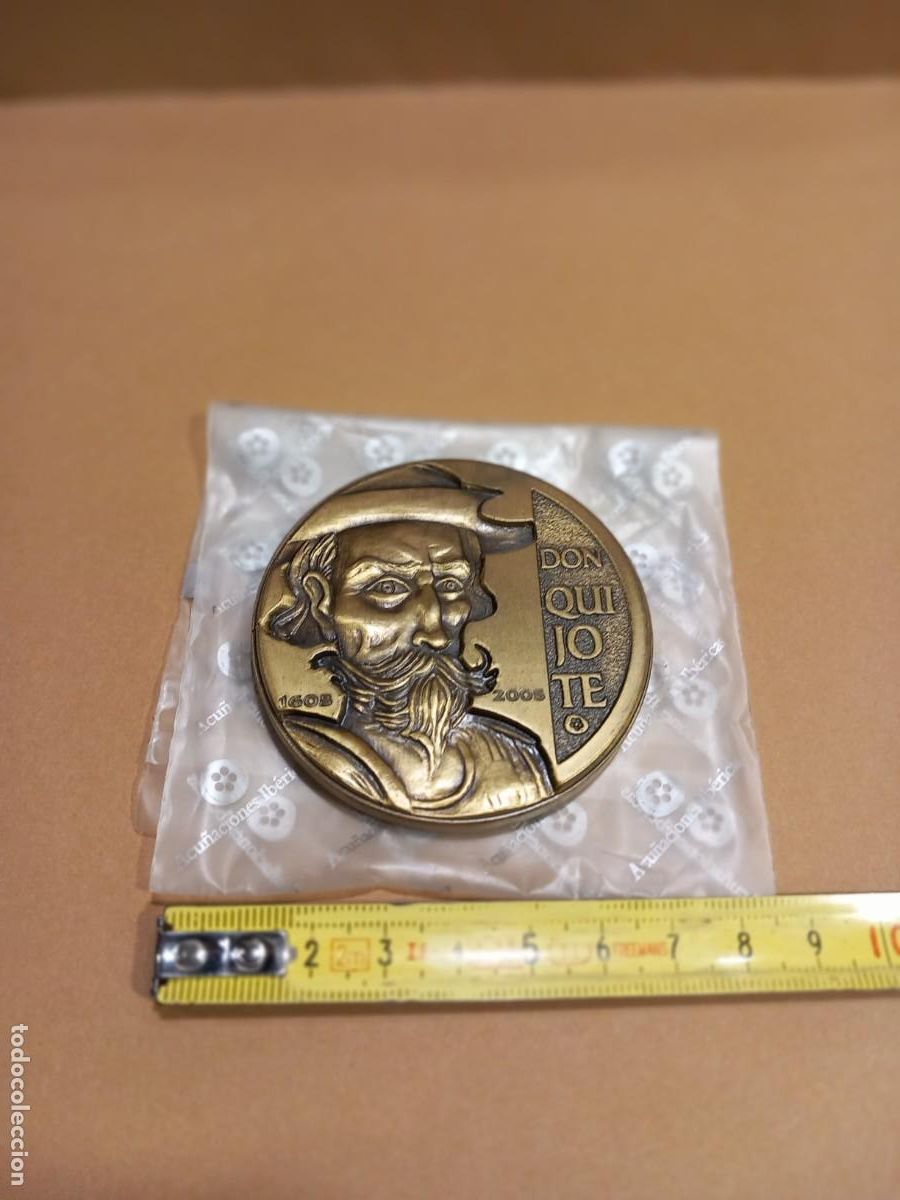 Medallas tem&aacute;ticas: DON QUIJOTE MEDALLA ACU&Ntilde;ACIONES IBERICAS ARTE Y CULTURA ACU&Ntilde;ADOS / COMPRA MIN&Iacute;MA 5 &euro;