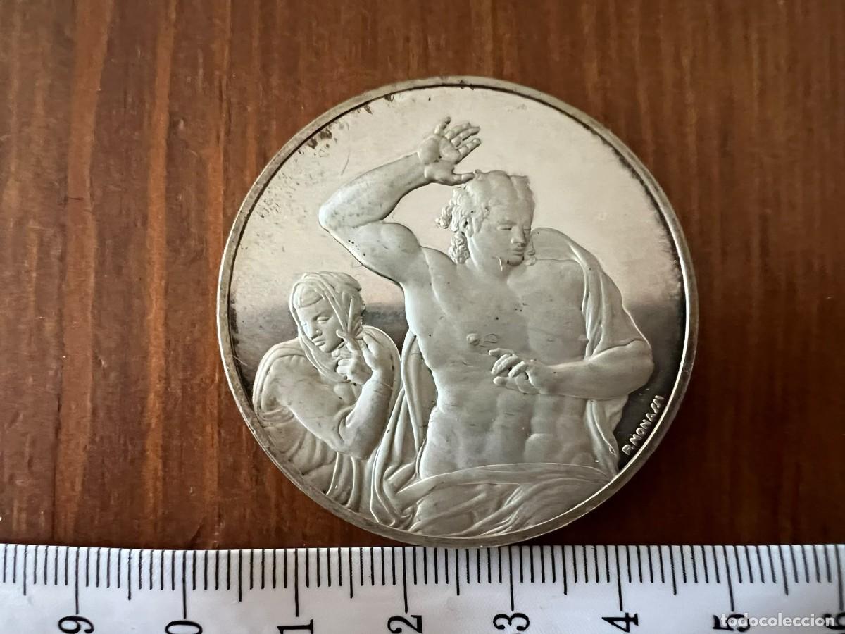 Medallas tem&aacute;ticas: Medalla conmemorativa de plata acu&ntilde;ada por Acu&ntilde;aciones Espa&ntilde;ola