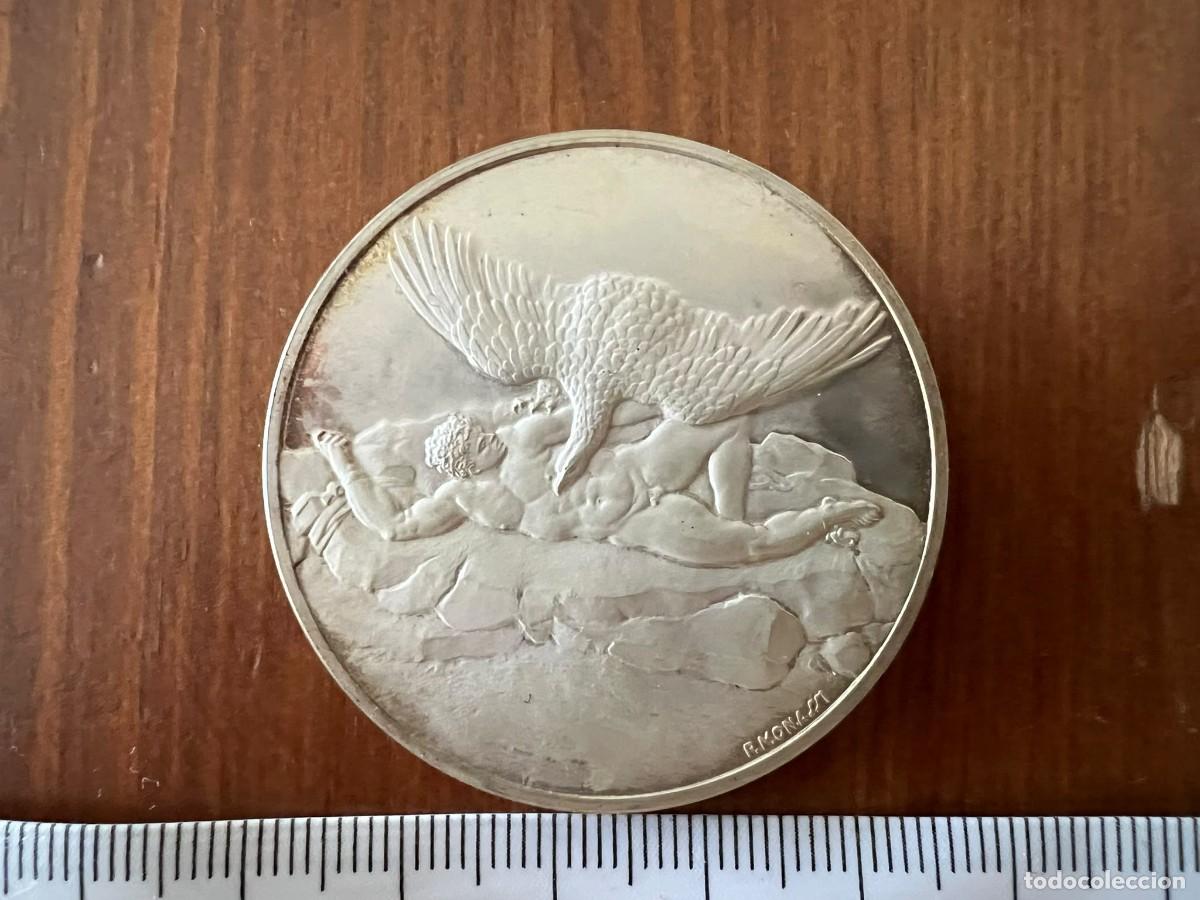 Medallas tem&aacute;ticas: Medalla conmemorativa de plata acu&ntilde;ada por Acu&ntilde;aciones Espa&ntilde;ola