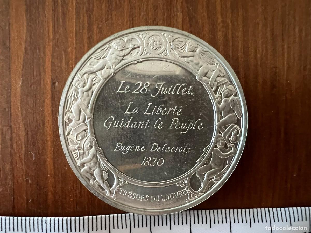 Medallas tem&aacute;ticas: Medalla de plata de laserie &laquo;Tr&eacute;sors du Louvre&raquo;