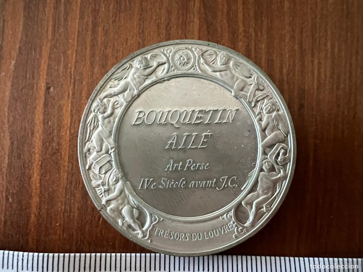 Medallas tem&aacute;ticas: Medalla de plata de laserie &laquo;Tr&eacute;sors du Louvre&raquo;