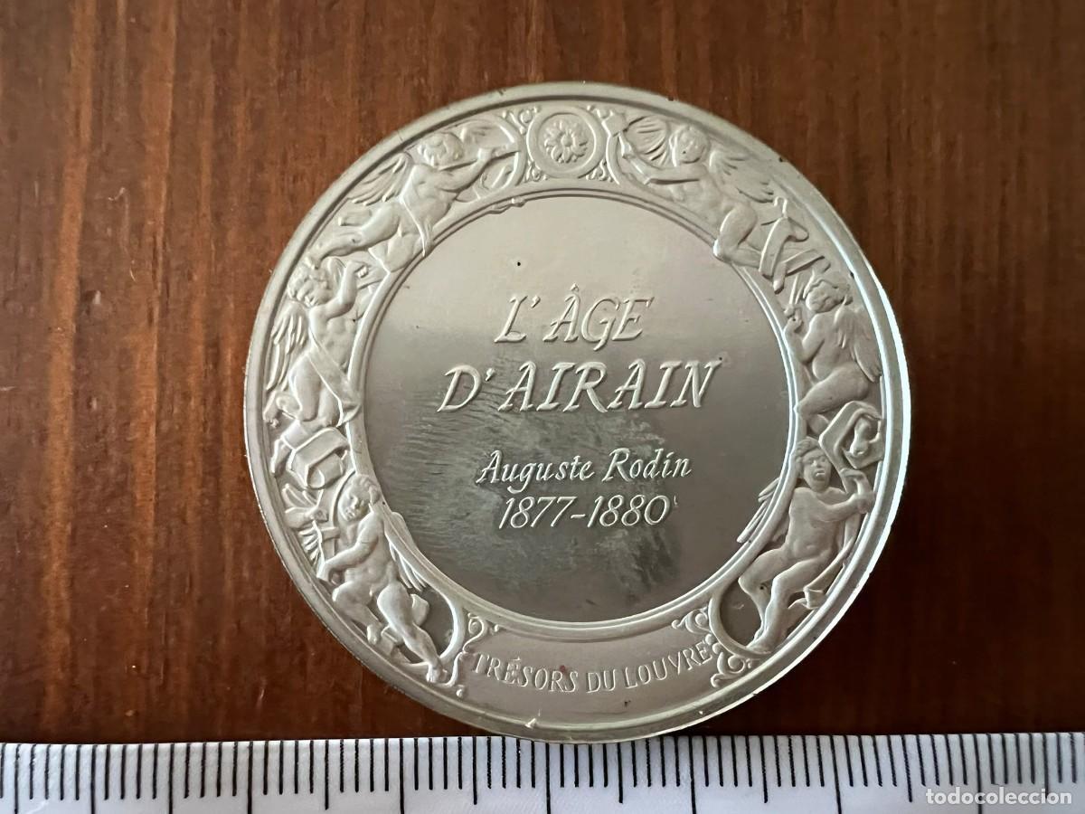 Medallas tem&aacute;ticas: Medalla de plata de laserie &laquo;Tr&eacute;sors du Louvre&raquo;