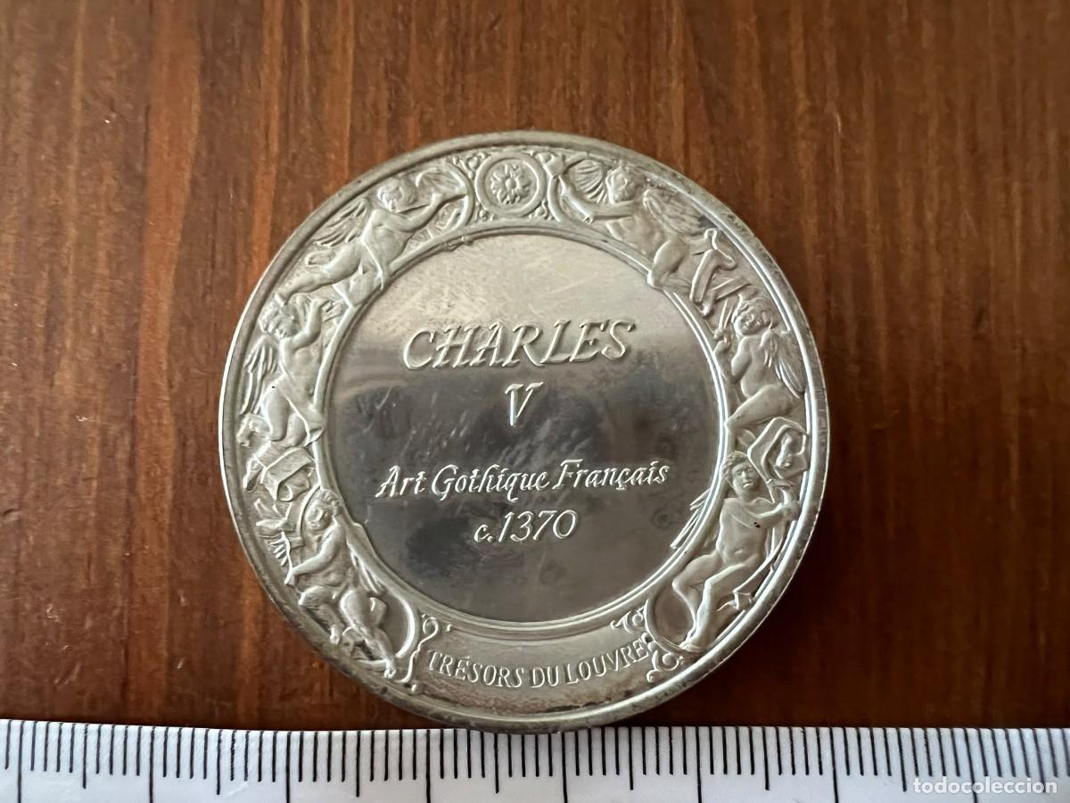 Medallas tem&aacute;ticas: Medalla de plata de laserie &laquo;Tr&eacute;sors du Louvre&raquo;