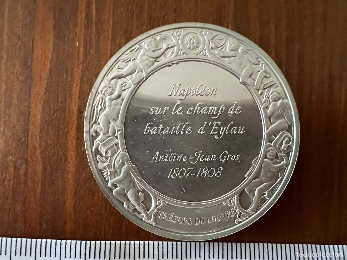 Medallas tem&aacute;ticas: Medalla de plata de laserie &laquo;Tr&eacute;sors du Louvre&raquo;