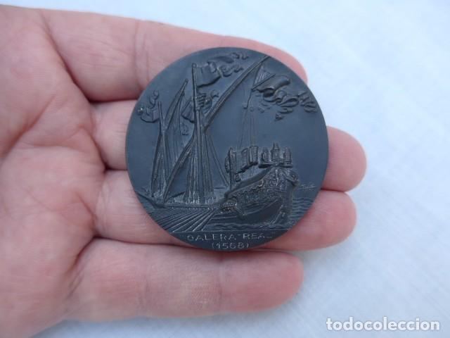 Medallas tem&aacute;ticas: MEDALLA SALON NAUTICO DE BARCELONA 1965 GALERA REAL 1568