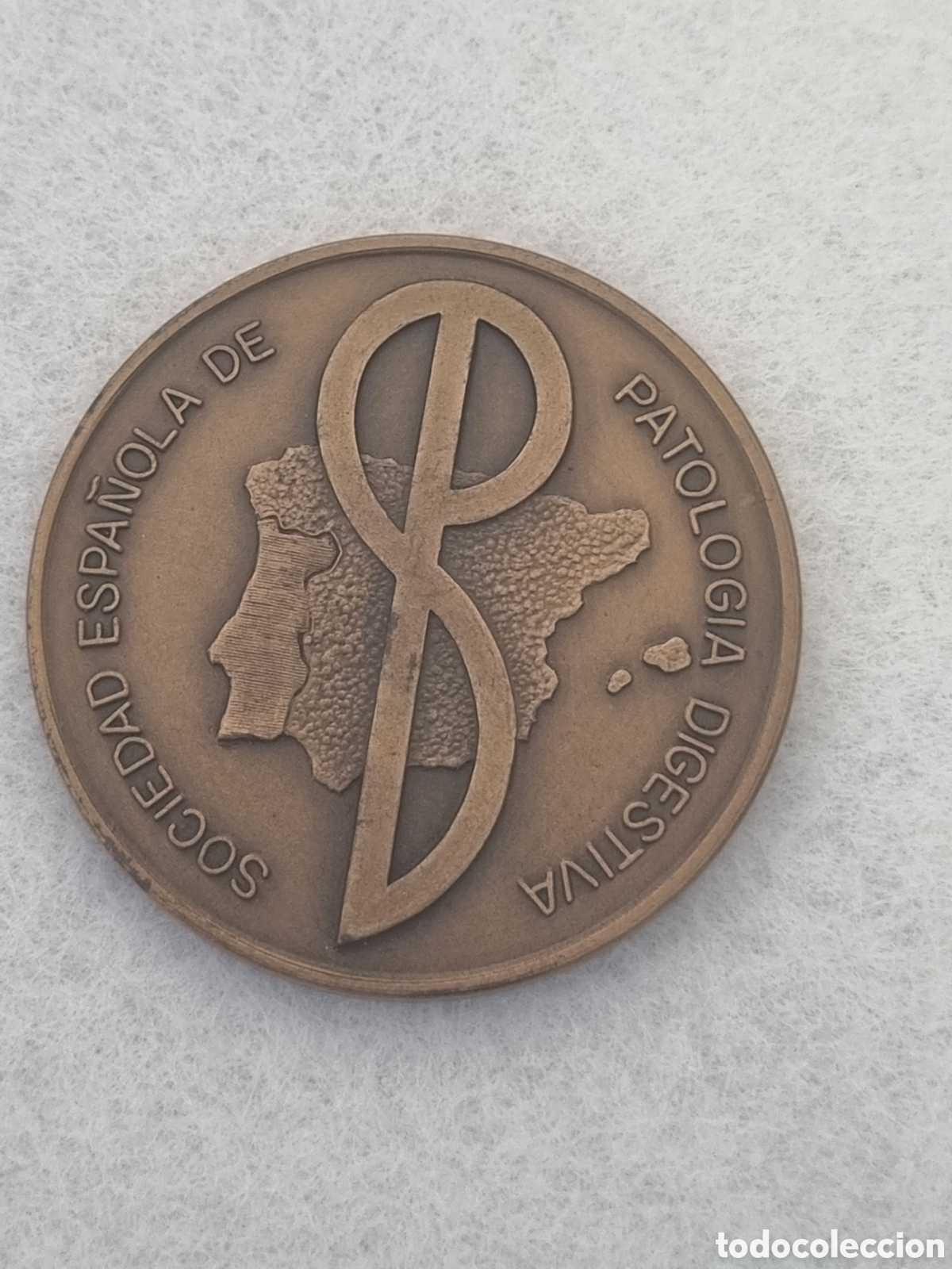 Medallas tem&aacute;ticas: 1933-1983 50 aniversario patolog&iacute;a digestiva saciedad espalola A1