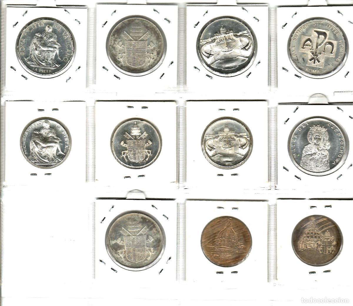 Medaglie tematiche: LOTE DE MEDALLAS JUAN PABLO II