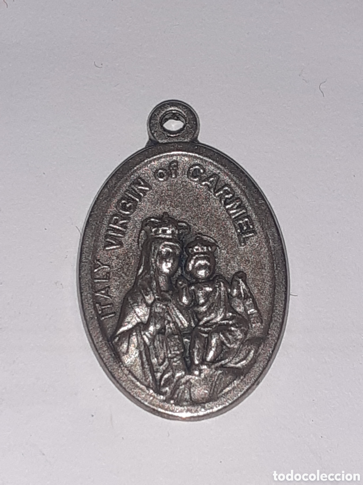 Medallas tem&aacute;ticas: ANTIGUA MEDALLA VIRGEN DEL CARMELO. ITALIANA. PPIOS S XX