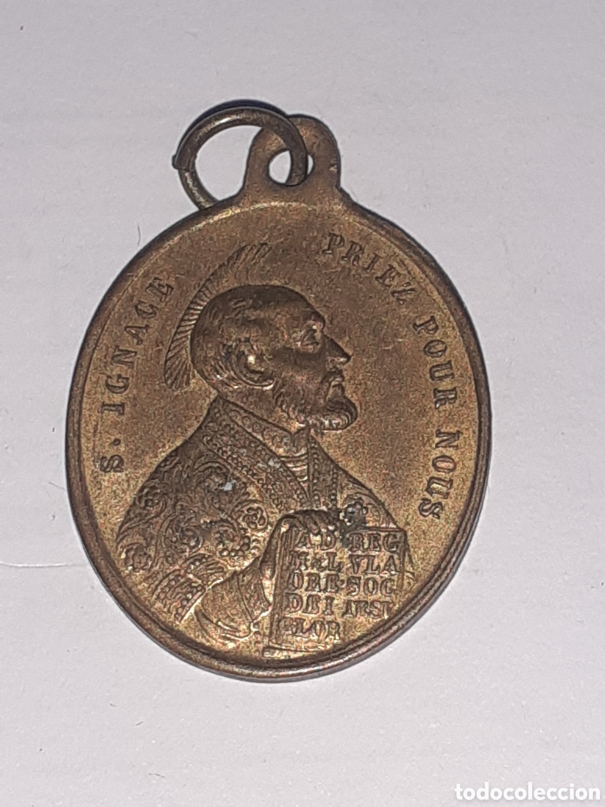 Medallas tem&aacute;ticas: ANTIGUA MEDALLA SAN IGNACIO. FRANCESA. COBRE. FINALES S. XIX