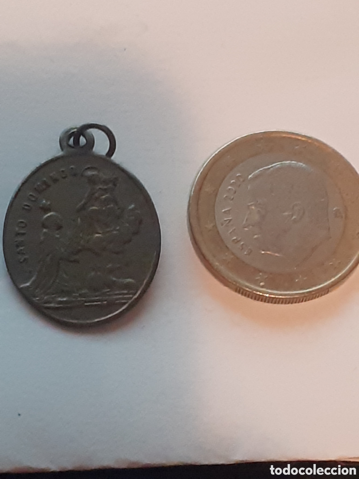 Medallas tem&aacute;ticas: ANTIGUA MEDALLA SANTO DOMINGO. FINALES S. XIX