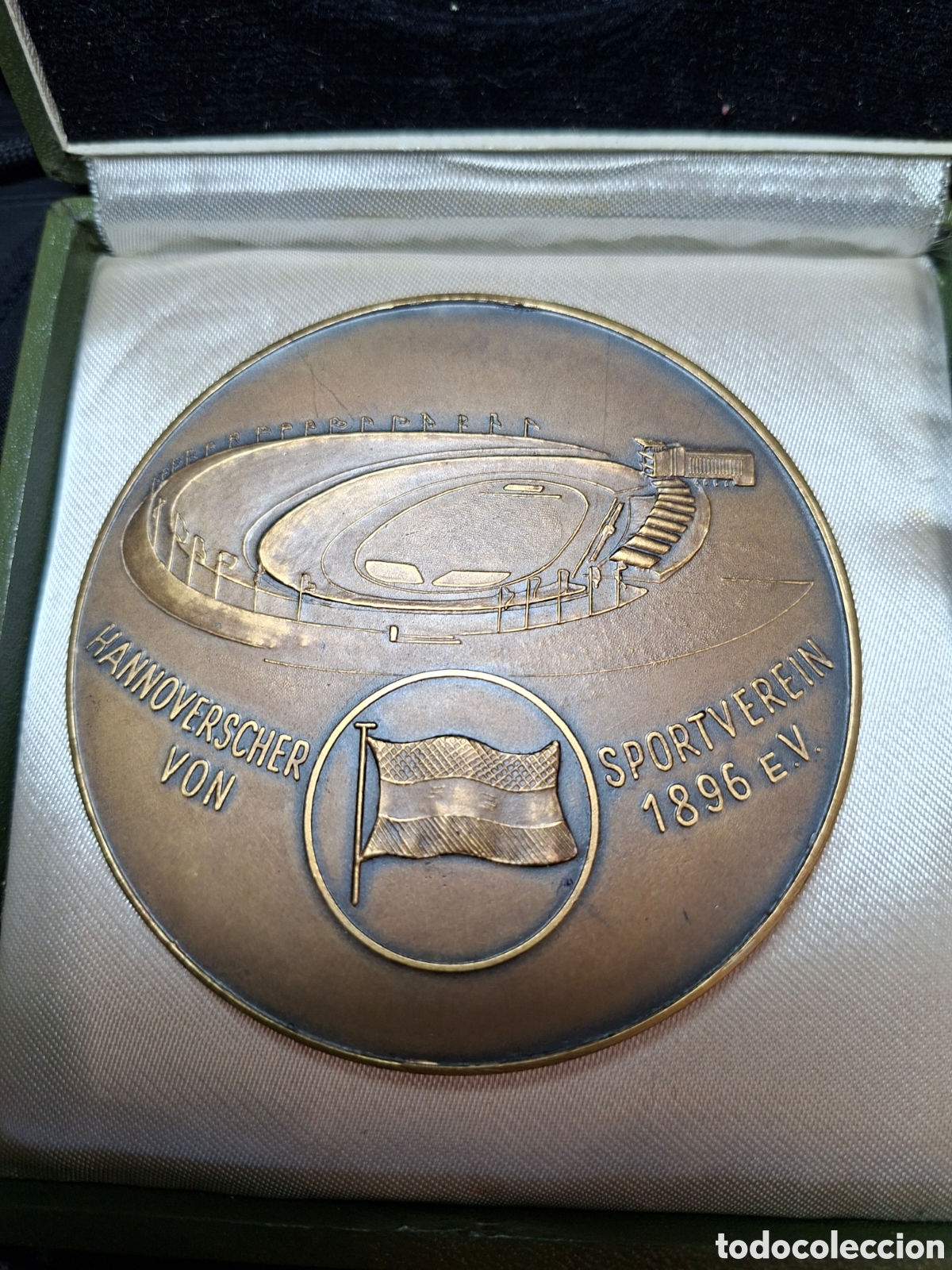 Medalhas tem&aacute;ticas: Medalla estadio Hannover (hanoverscher von sportveren) 1986 / MTC5