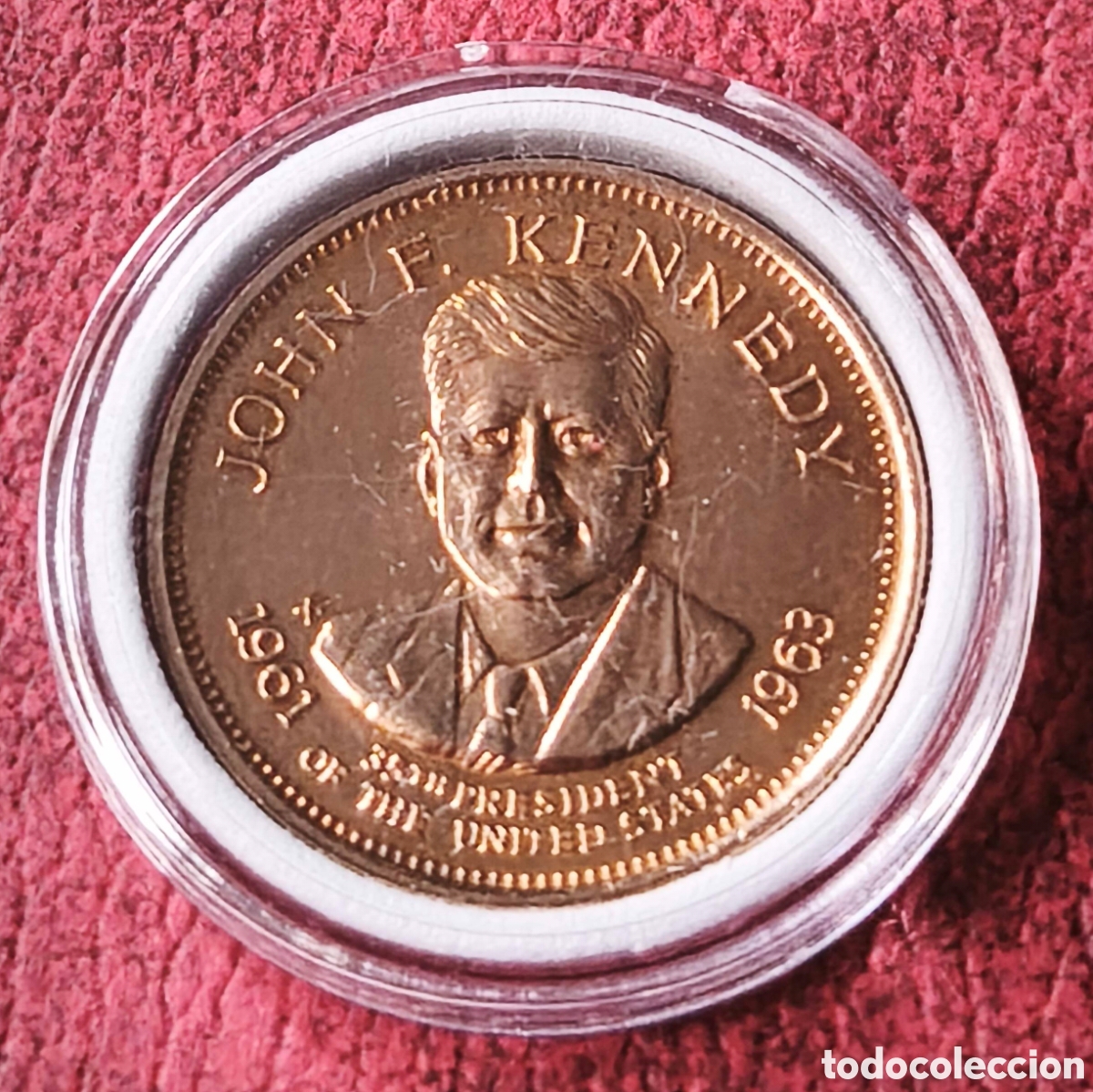 Medallas tem&aacute;ticas: EEUU. 1992. Token. Kennedy - Foto 3