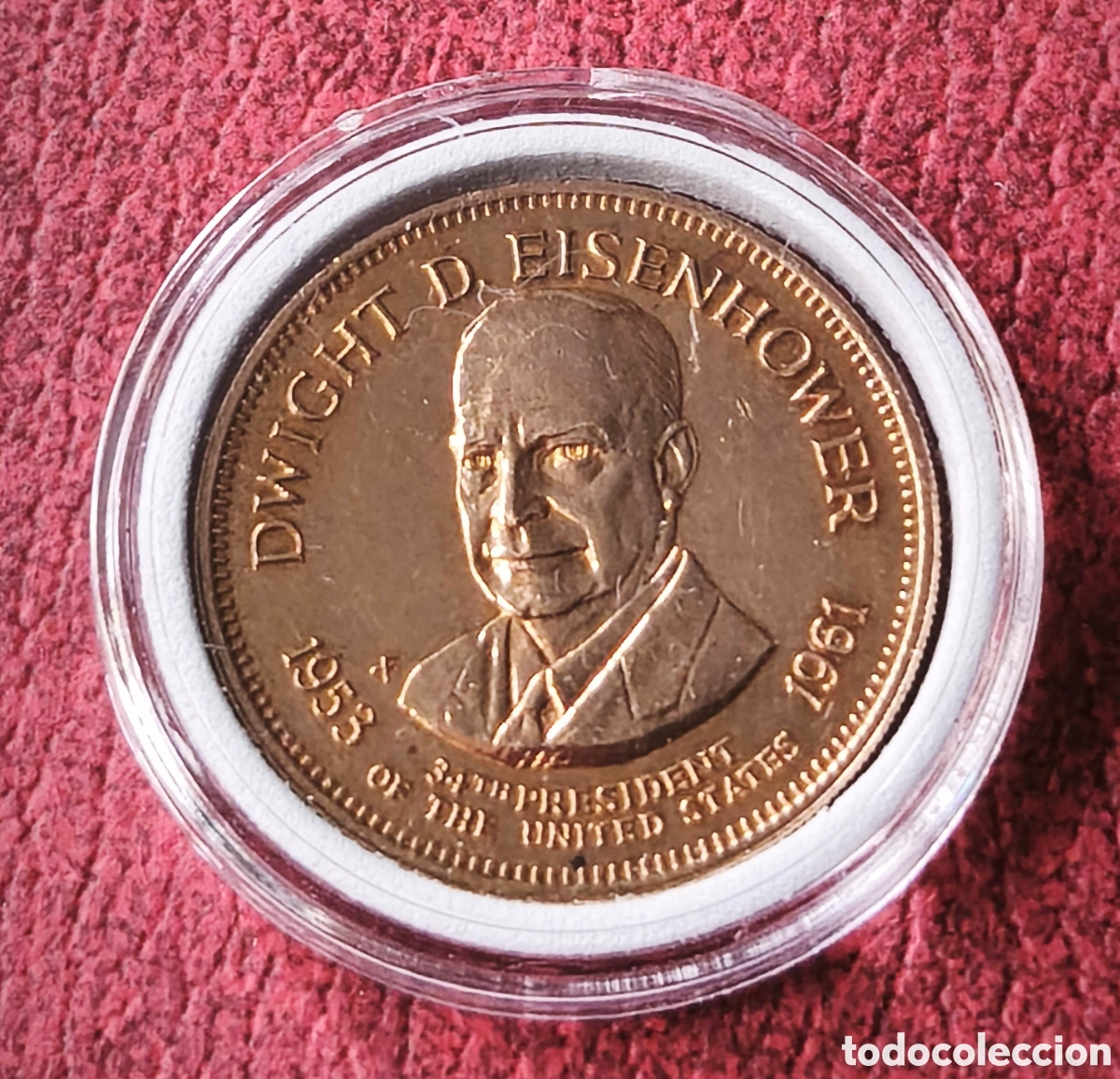 Medallas tem&aacute;ticas: EEUU. 1992. Token. Eisenhower - Foto 3