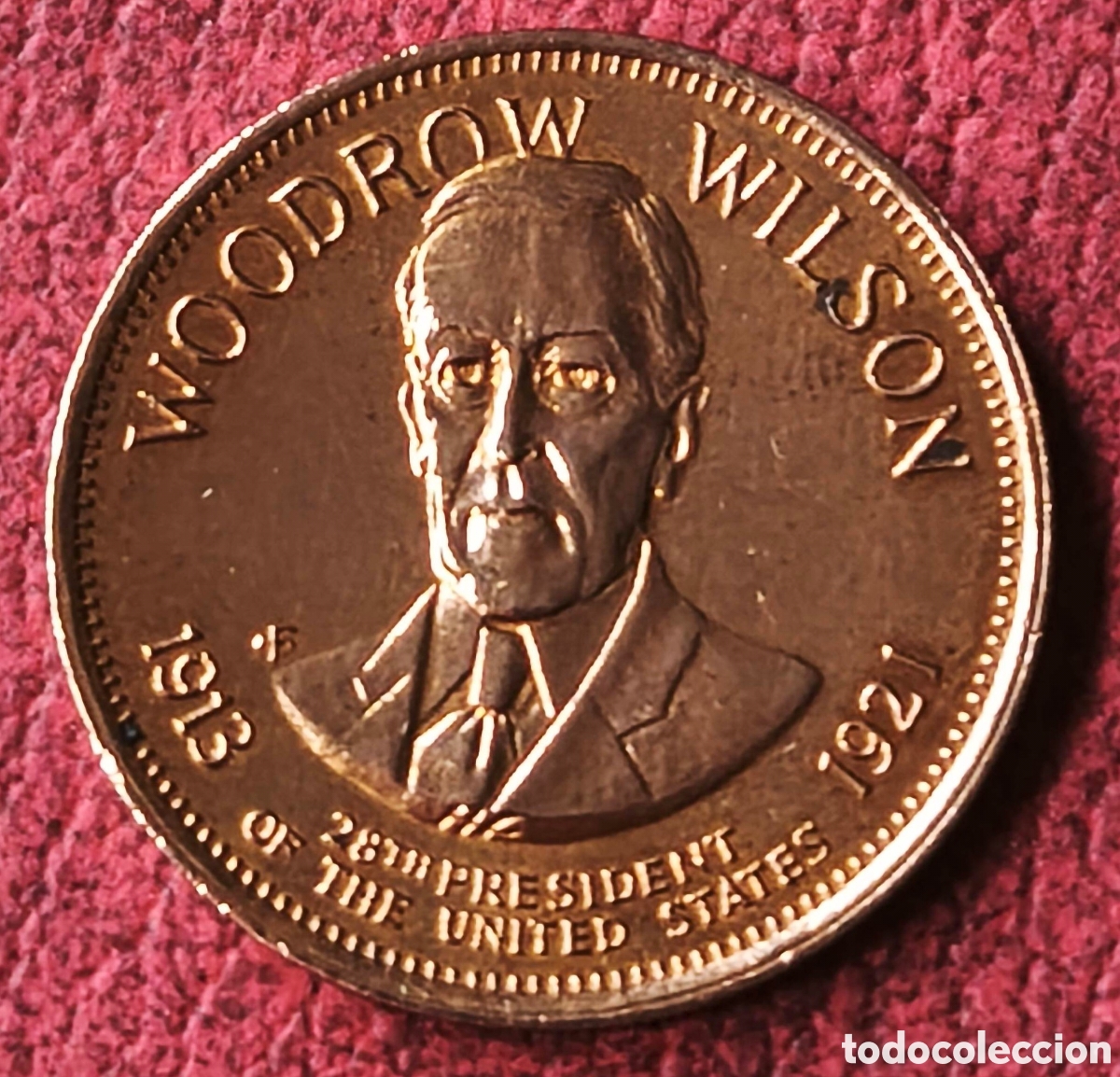 Medallas tem&aacute;ticas: EEUU. 1992. Token. Wilson - Foto 1