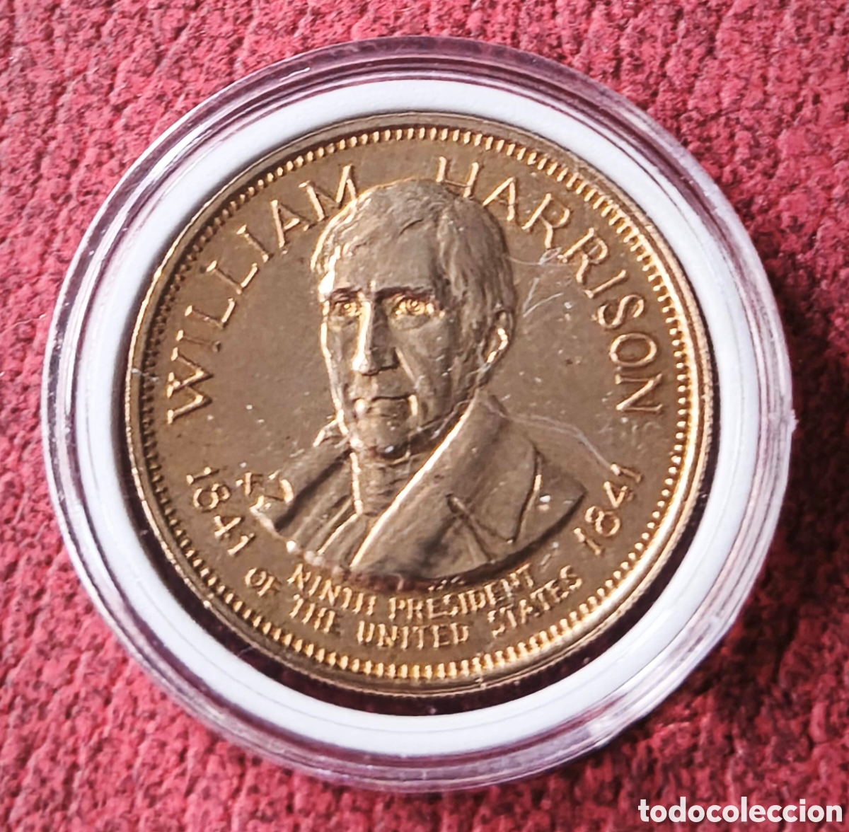 Medallas tem&aacute;ticas: EEUU. 1992. Token. Harrison - Foto 3
