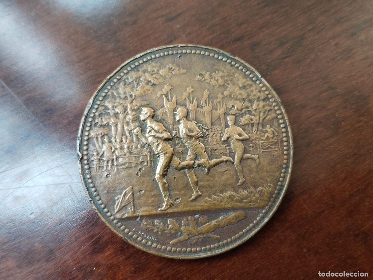 Thematische Medaillen: Francia: Medalla Atletismo del Ej&eacute;rcito. Principios del XX.