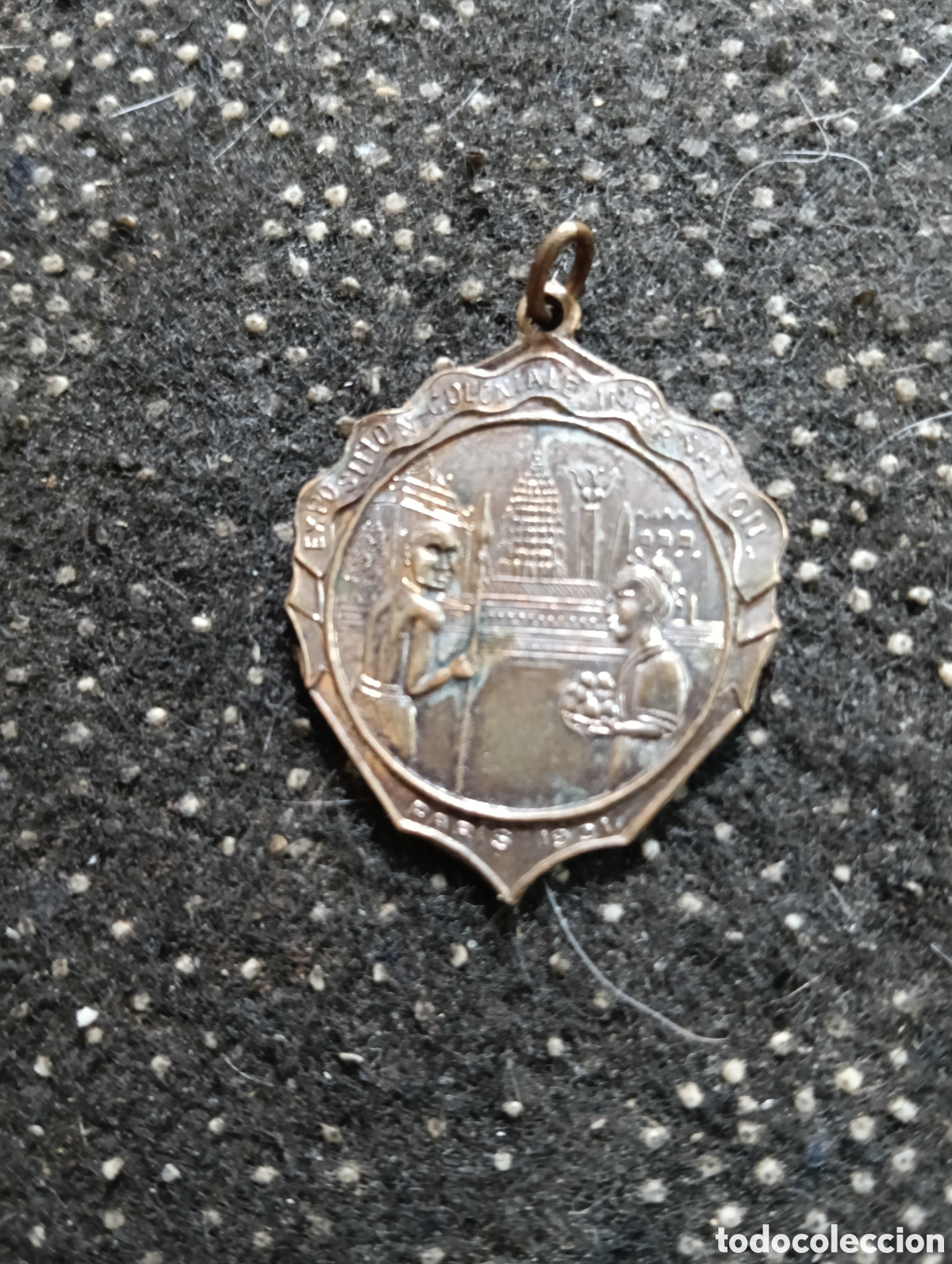 Medaglie tematiche: Medalla conmemorativa de la Exposici&oacute;n Colonial Internacional de Par&iacute;s de 1931, un evento hist&oacute;rico