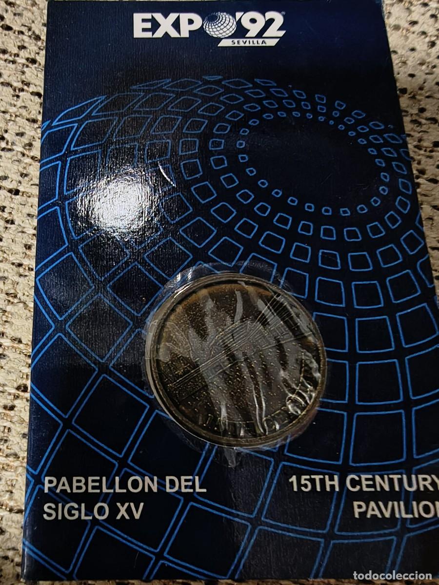 M&eacute;dailles th&eacute;matiques: Moneda Expo 92 Sevilla Siglo XV Sin abrir
