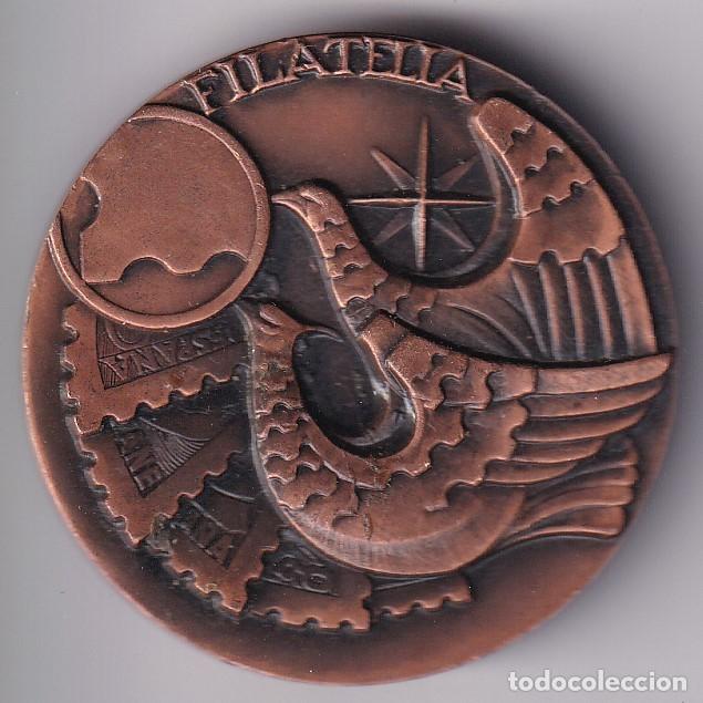 Medaglie tematiche: MEDALLA CIRCULO FILATELICO DE SANTA COLOMA GRAMANET DEL A&Ntilde;O 1974
