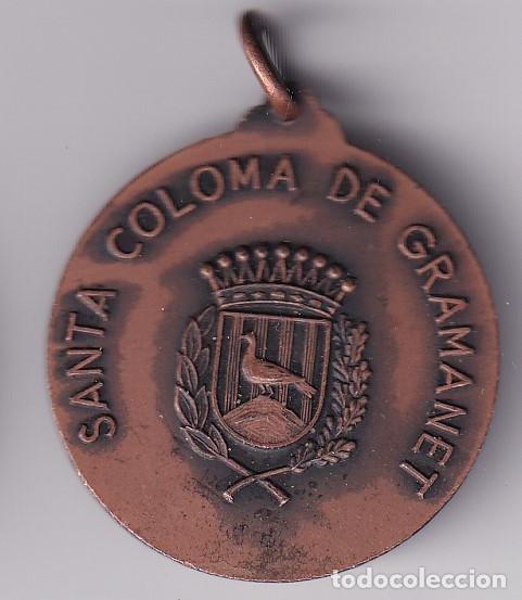 Thematische Medaillen: MEDALLA CIRCULO FILATELICO DE SANTA COLOMA GRAMANET DEL A&Ntilde;O 1977-78 EXPO JUVENIL ESCOLAR