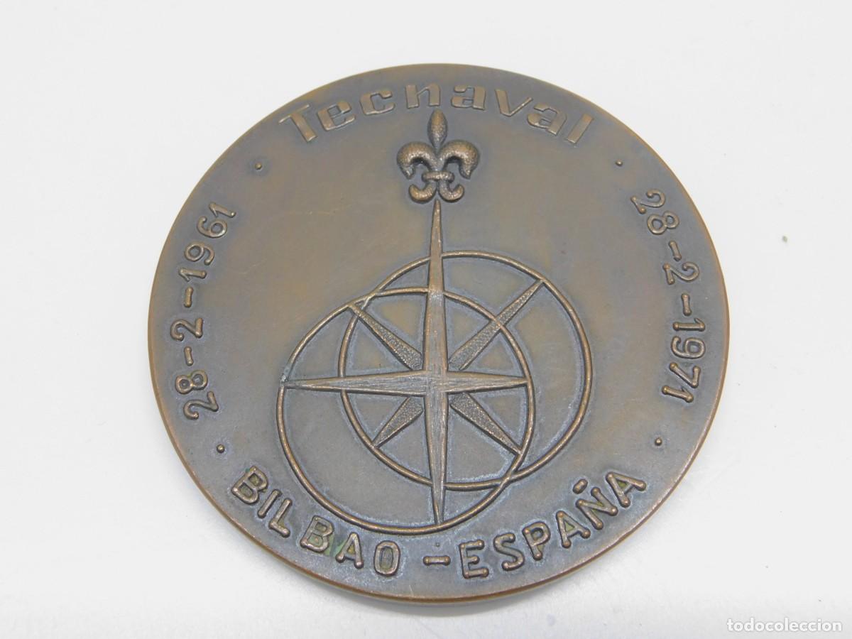 Medalhas tem&aacute;ticas: MEDALLA DE BRONCE - TECNAVAL BILBAO-ESPA&Ntilde;A 1961-1971