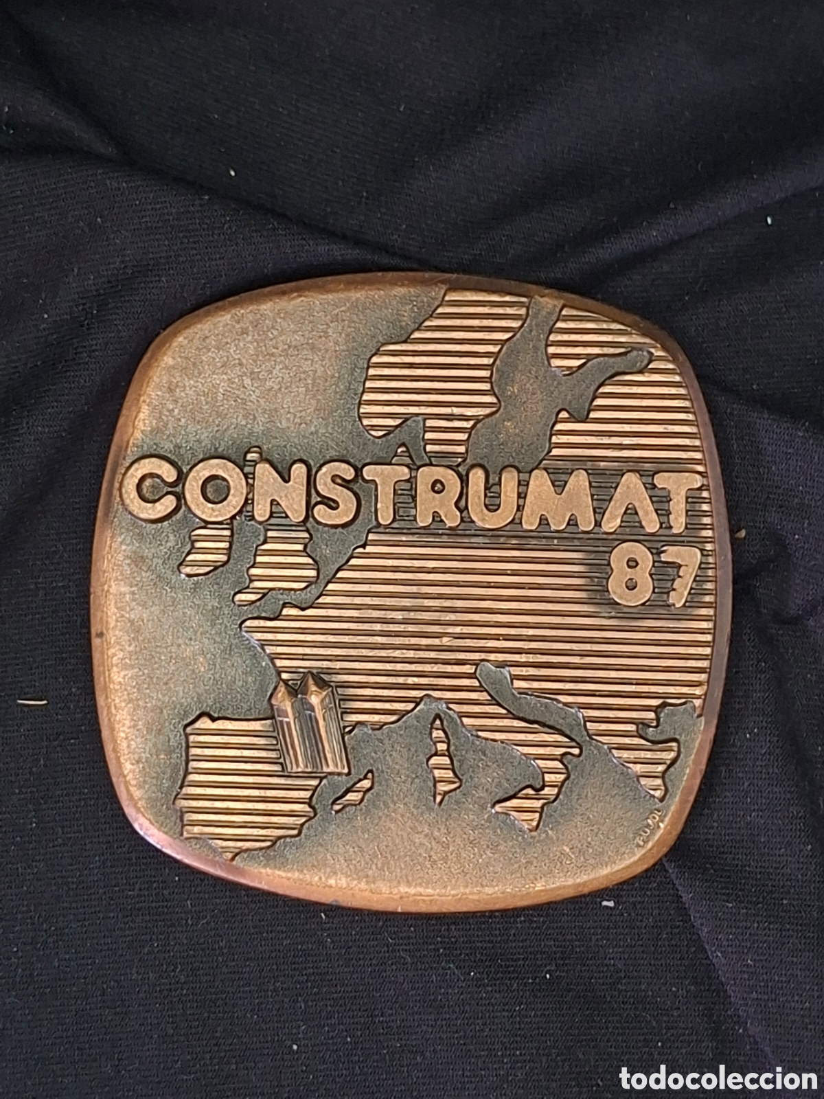 Medalhas tem&aacute;ticas: Medallas de bronce construmat 1987 .MTC5